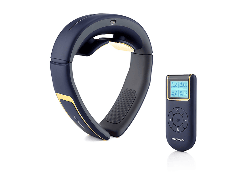 Masajeador - Medivon NECKULTRAEM PRO, para Hombros, con Función calor, White