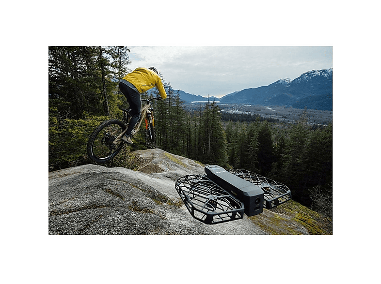 Drones con cámara - Hoverair Kit definitivo para ciclismo X1 PROMAX, 24,2 megapixel, 16 min, Negro
