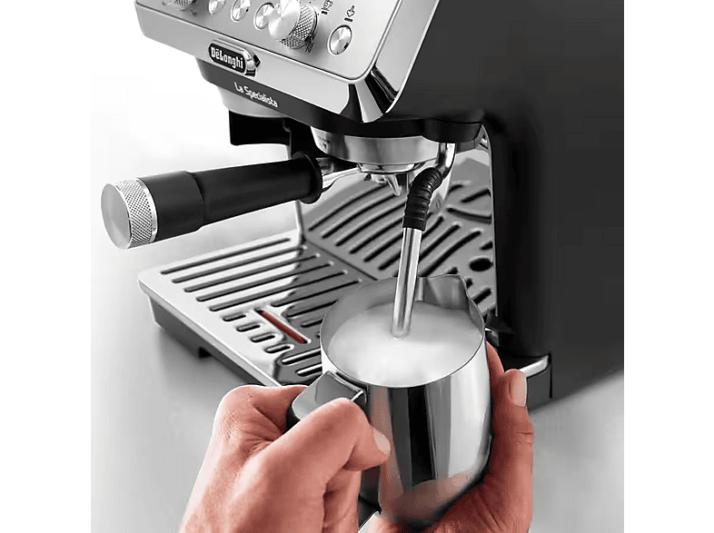 Cafetera express - De Longhi, De'Longhi La Specialista Arte EC9155.MB, 15bar, 1400W, 2 Tazas, 8 Ajustes molienda