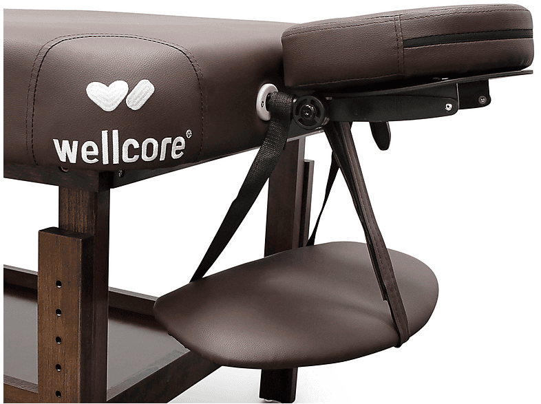 Camilla de masaje - Wellcore WLLC1180-RX3, para Piernas, Blanco