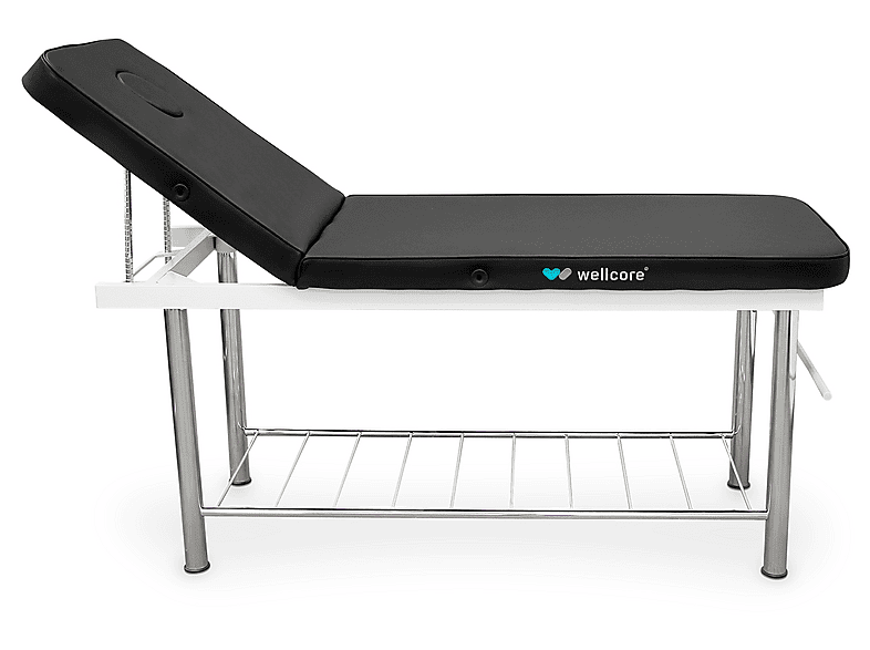 Camilla de masaje - Wellcore WLLC1176-BL, para Piernas, Blanco