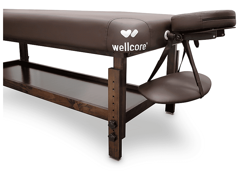 Camilla de masaje - Wellcore WLLC1180-RX15, para Piernas, Marrón