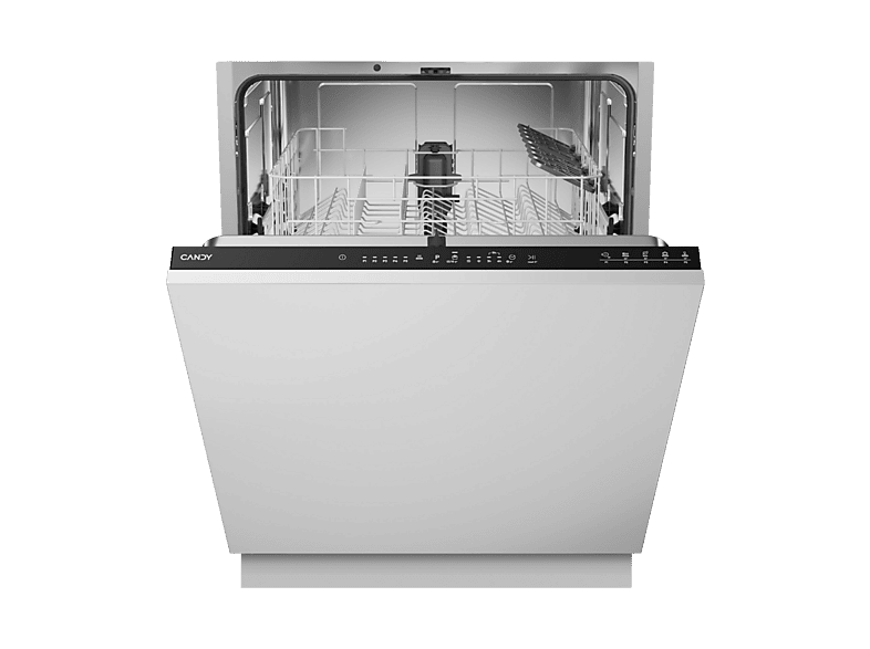 Lavavajillas integrable - Candy CIP 3D9E0B, 13 servicios, 5 programas, 60 cm, AutoDoor, Wash&Dry 35', Sin panelar