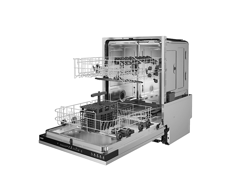 Lavavajillas integrable - Candy CIP 3D9E0B, 13 servicios, 5 programas, 60 cm, AutoDoor, Wash&Dry 35', Sin panelar