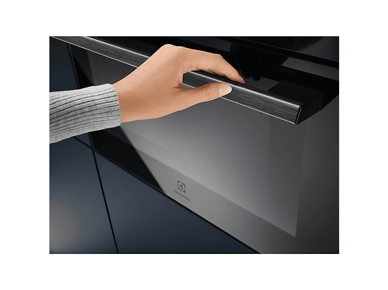 Horno compacto - Electrolux EVF6E46Z, Integrable, Esmalte fácil de limpiar, 43 l, 59,5 cm, Negro