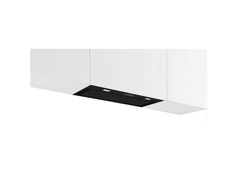 campana grupo filtrante - Bosch DLN78PC60, 3 velocidades, 590 m³/h, 700 mm, Negro