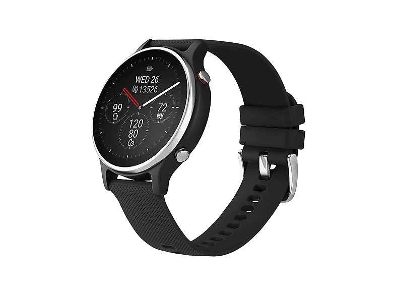 Smartwatch - ASUS VivoWatch 6 (HC-D06), 22 mm, Acero Inoxidable, Negro