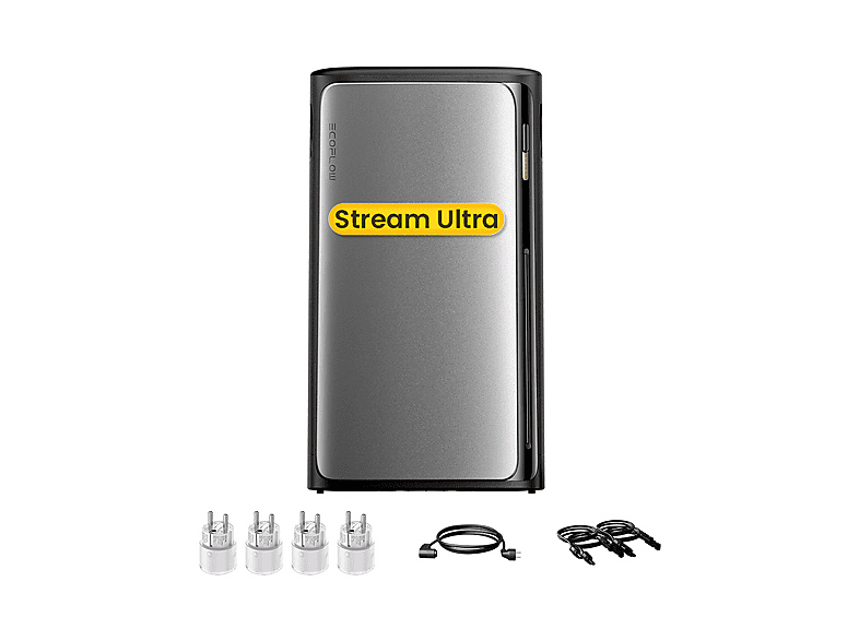 Kit solar - Ecoflow STREAM Ultra con 4 Smart Plugs, 2300 W