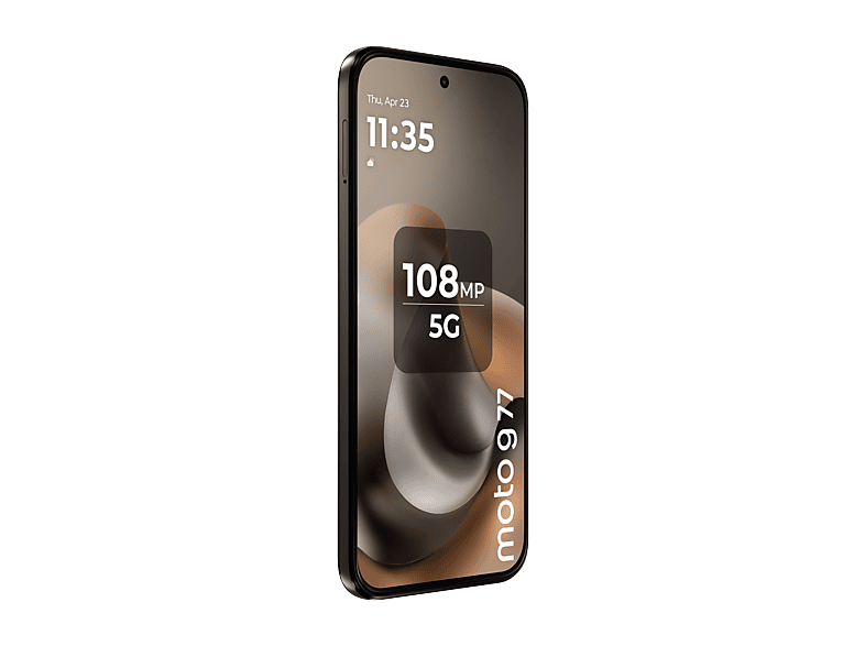 Móvil - Motorola moto g77, Black Olive, 256 GB, 8 GB RAM, 6.78 " Extreme AMOLED, MediaTek Dimensity 6400 (6 nm), 5200 mAh