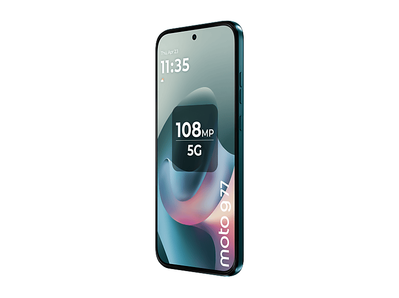 Móvil - Motorola moto g77, Shaded Spruce, 256 GB, 8 GB RAM, 6.78 " Extreme AMOLED, MediaTek Dimensity 6400 (6 nm), 5200 mAh