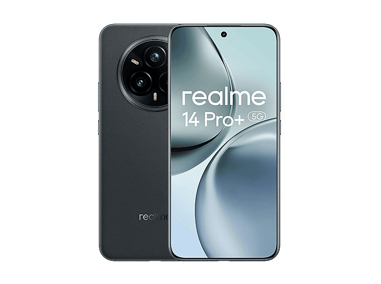 Smartphone - Realme 14 Pro+ 5G, 120Hz, IP69, Gris, Móvil Android, 256 GB, 8 GB RAM, 6,83 ", Qualcomm Snapdragon®, 5260 mAh