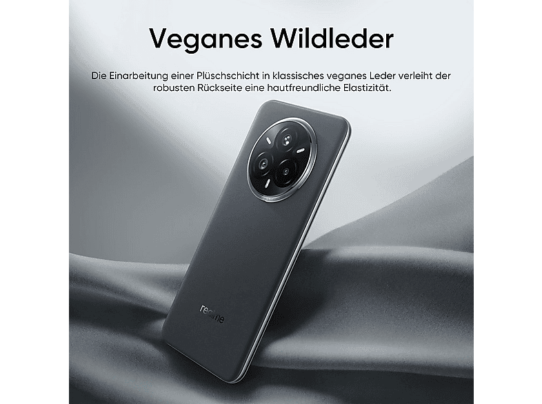 Smartphone - Realme 14 Pro+ 5G, 120Hz, IP69, Gris, Móvil Android, 256 GB, 8 GB RAM, 6,83 ", Qualcomm Snapdragon®, 5260 mAh