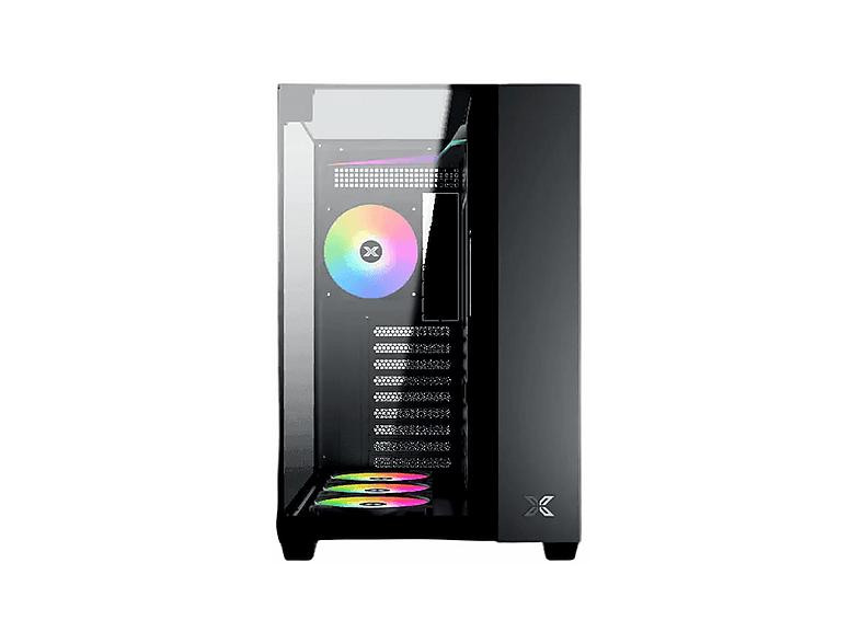 PC Gaming - Gosu PC DAIMYO A87F RX96XT V16, AMD Ryzen 7 8700F, 32 GB RAM, 1 TB SSD, Radeon™ RX 9060 XT, Windows 11 Pro, Negro