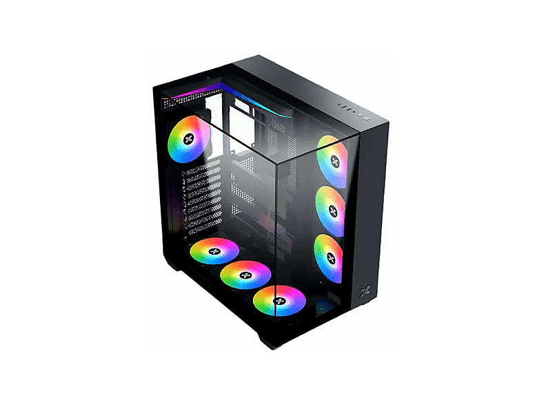 PC Gaming - Gosu PC DAIMYO A87F RX96XT V16, AMD Ryzen 7 8700F, 32 GB RAM, 1 TB SSD, Radeon™ RX 9060 XT, Windows 11 Pro, Negro
