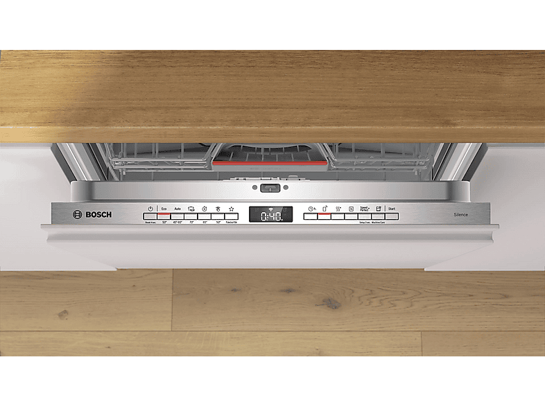 Lavavajillas integrable 60 cm - Bosch SMV4HVX14E, 14 servicios, 6 programas, 59,8 cm, Plata