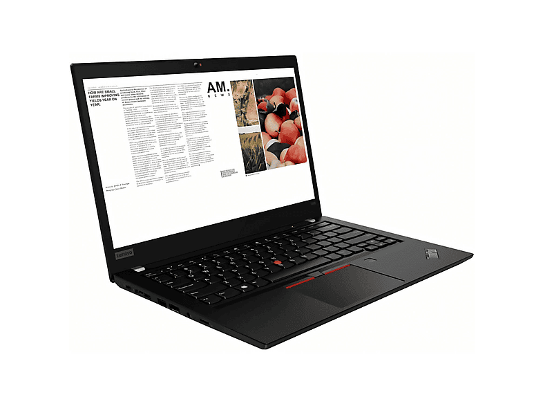 Portátil - Lenovo T490, 14 ", Intel i7-8565U, 8 GB RAM, 1 TB SSD, HD Graphics, Windows 11, Negro