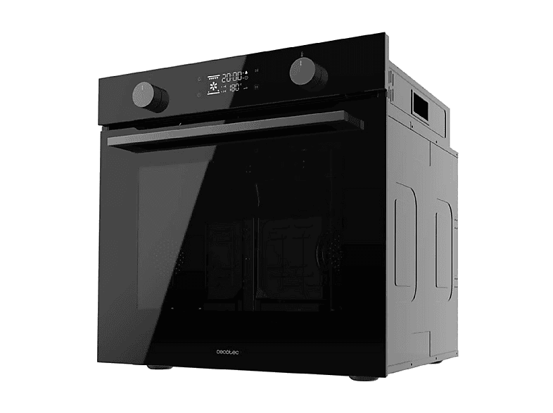 Horno pirolítico - Cecotec Bolero Hexa P526000, Libre instalación, 73 l, 59,5 cm, Negro