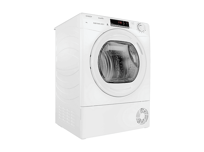Secadora bomba de calor - Candy 31103020, Eléctrico, 8 kg, 16 programas, Blanco