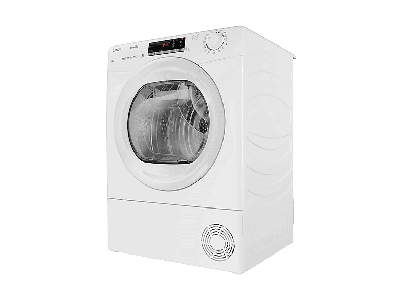 Secadora bomba de calor - Candy 31103020, Eléctrico, 8 kg, 16 programas, Blanco