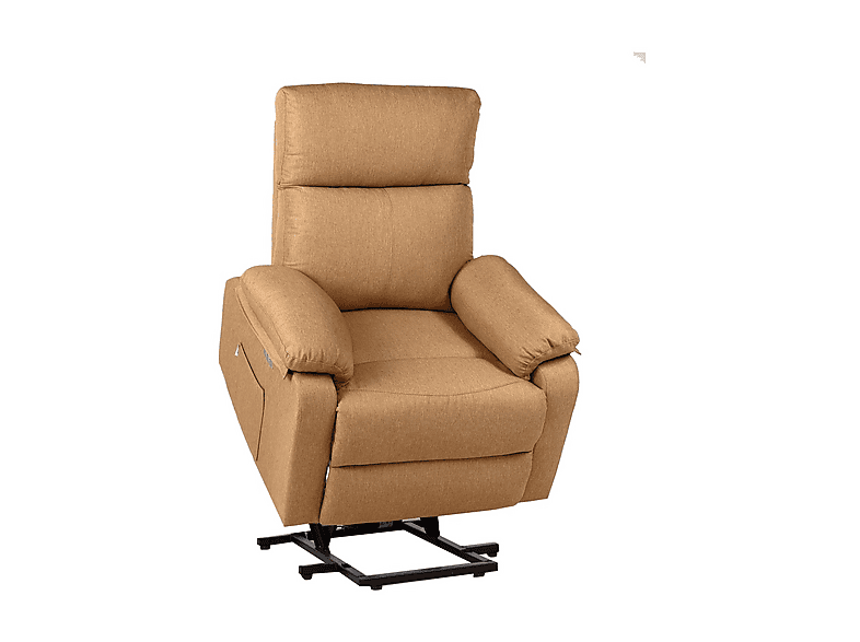 Sillón levanta personas - Eco-De Europa UP ECO-8582UP MO10, Función calor, Peso máximo 105 kg, Mostaza