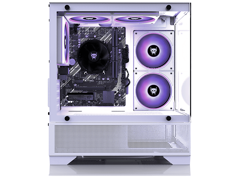 PC Gaming - Beastcom Q3 | Essential Gaming, AMD Ryzen™ 5 3400G, 16 GB RAM, 512 GB SSD, Radeon™ RX Vega 11, Windows 11 Home, Blanco