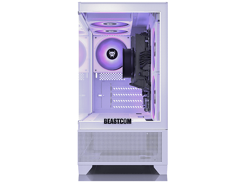 PC Gaming - Beastcom Q3 | Essential Gaming, AMD Ryzen™ 5 3400G, 16 GB RAM, 512 GB SSD, Radeon™ RX Vega 11, Windows 11 Home, Blanco
