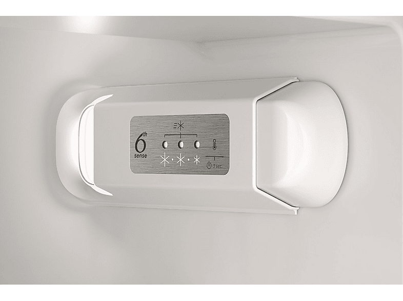 Frigorífico combi integrable - Whirlpool WHC18D031A1, Less Frost, 177 cm, 268 l, Fresh Box+, Tecnología 6th sense, Blanco