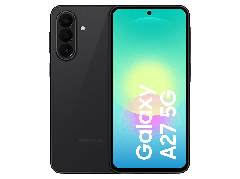 Móvil - Samsung Galaxy A27 5G, Negro, 128 GB, 6 GB RAM, 6.7" FHD+ Super AMOLED, Qualcomm Snapdragon 6 Gen 3, 5000 mAh, Android 16