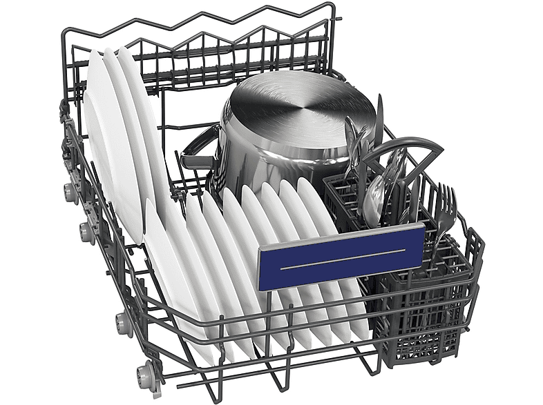 Lavavajillas integrable 45 cm - Siemens SR63EX25KE, 10 servicios, 6 programas, 448 mm
