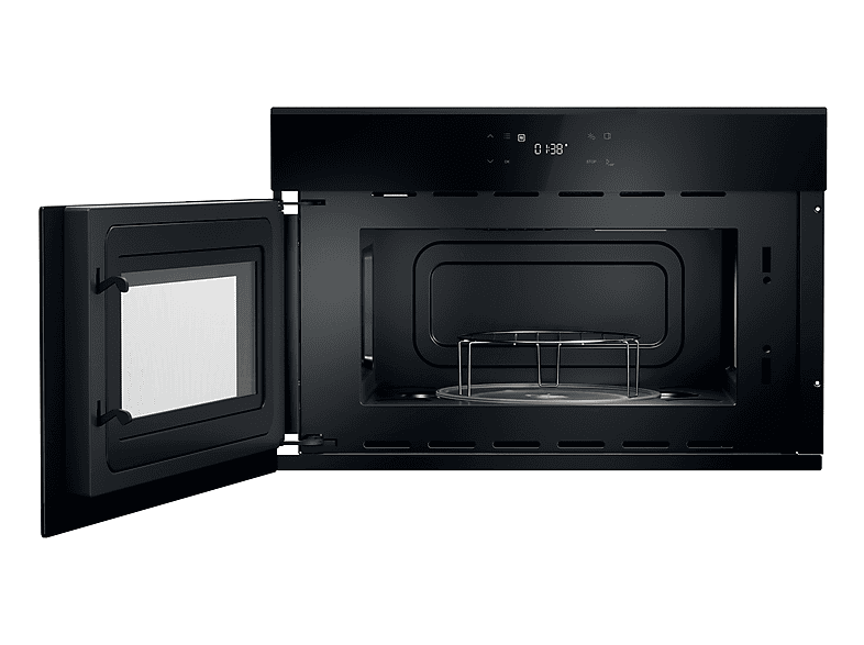 Microondas integrable - Haier H38SIDBF7XS, 1300 W, 7 potencia, 24 l, Negro