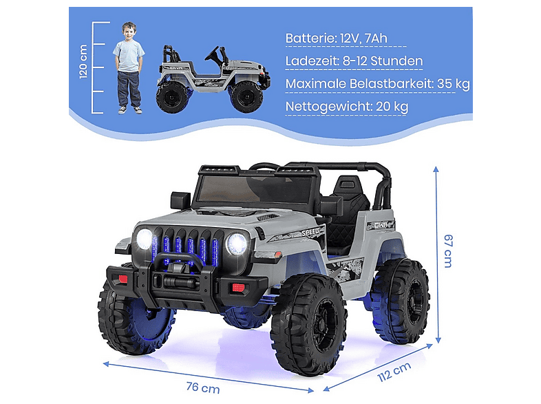 Coche eléctrico infantil - Northio 44121
