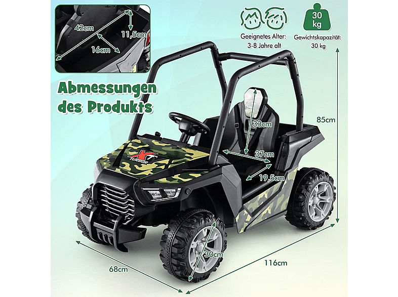 Coche eléctrico infantil - Northio 35952