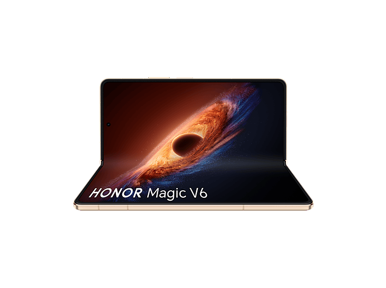 Móvil - Honor MAGIC V6, Oro, 512 GB, 16 GB RAM, 6.52 " AMOLED, Qualcomm® Snapdragon® 8 Elite Gen 5 Mobile Platform (3nm), 6660 mAh, Plegable