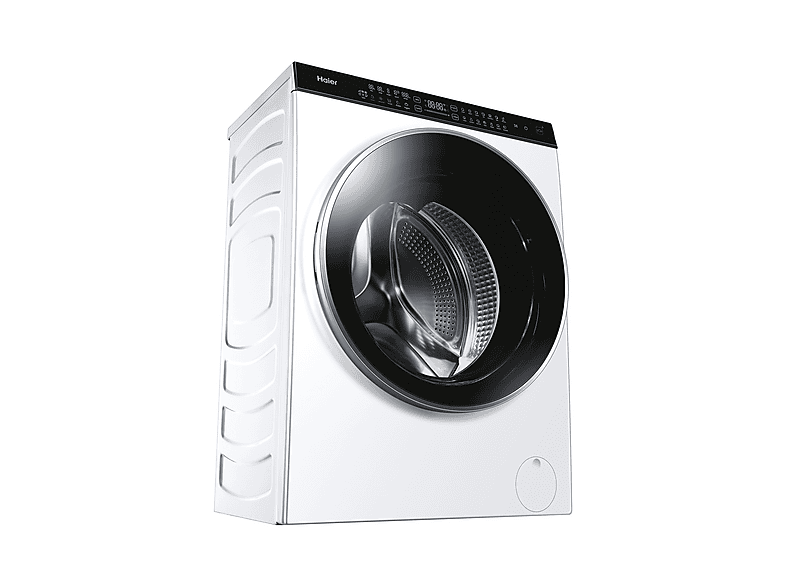 Lavadora secadora - Haier Super Drum Series 9 HWD100-BD1499U1N, 10 kg + 6 kg, Blanco