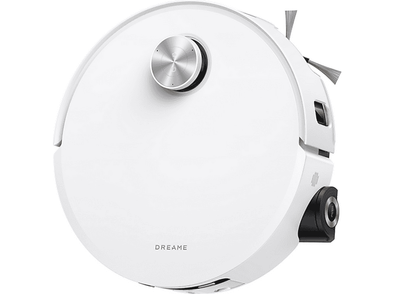 Robot aspirador - Dreame Aqua 10 Roller White, 600 W, Potencia de succión 30 kPa, Depósito 3,2 l, Autonomía 196 min, Blanco
