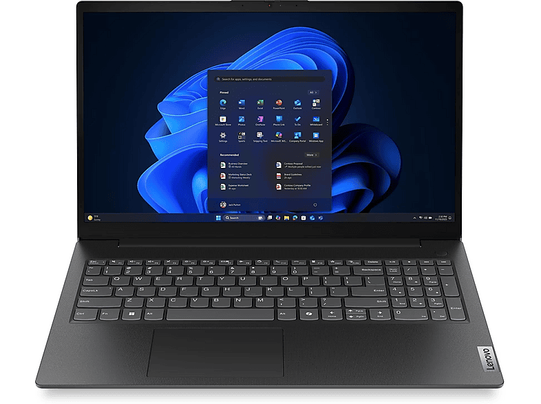 Portátil - Lenovo V15 G6 ITN, 15,6 " Full-HD, Intel Celeron N100, 8 GB RAM, 256 GB SSD, UHD Graphics, Windows 11 Home, Negro