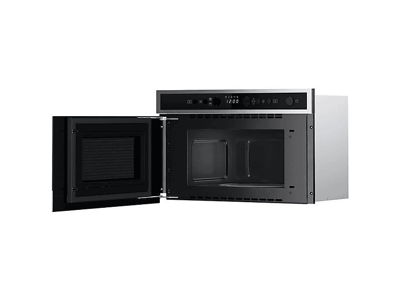 Microondas - Whirlpool WMN4I4BXF, 2000 W, 22 l, Gris