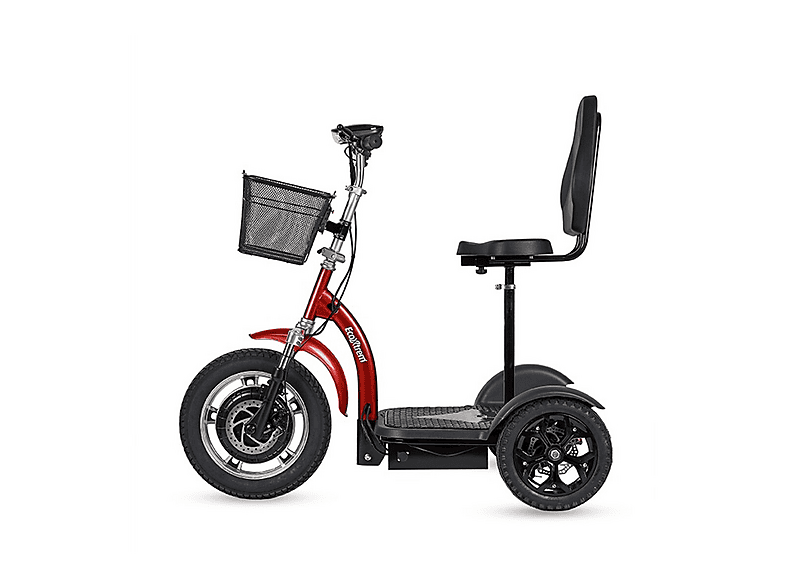 Scooter eléctrico de movilidad reducida - Ecoxtrem Triciclo, Rojo