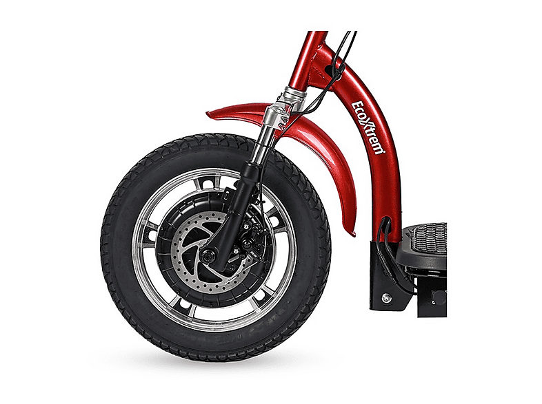 Scooter eléctrico de movilidad reducida - Ecoxtrem Triciclo, Rojo