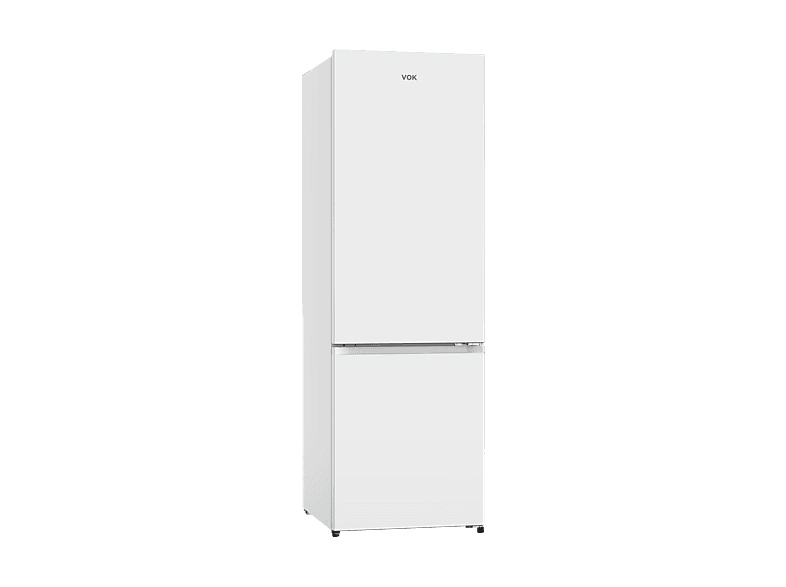 Frigorífico combinado - Vok EVR-405NEW, Compresor Inverter, No Frost, Altura 185,5 cm, Capacidad 405 l, Blanco