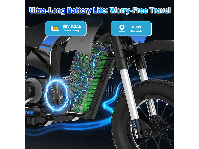 Moto eléctrica infantil - Rcb R9XP (ref. 168540870)