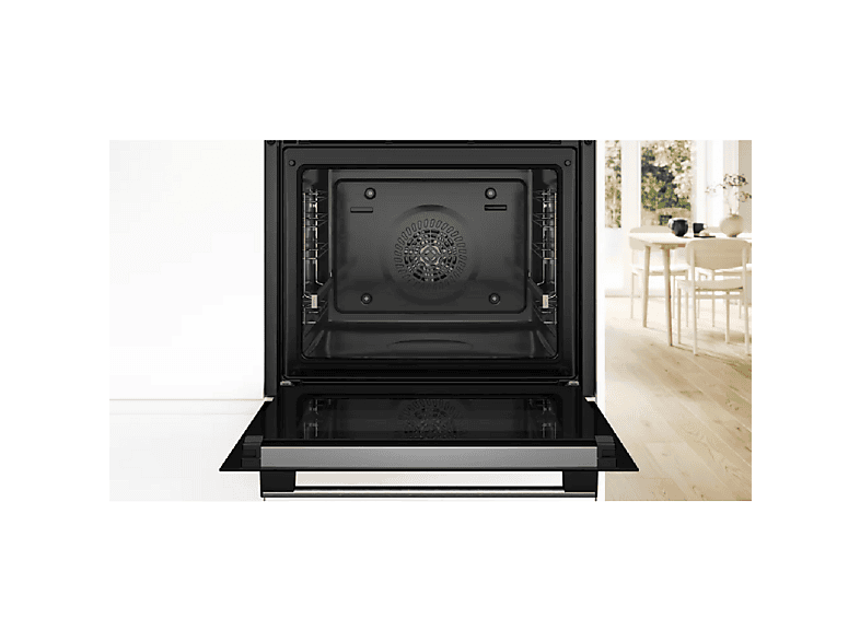 Horno pirolítico - Bosch HBG578ES3, Integrable, Pirolítico, 71 l, 59 mm