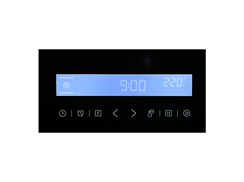 Horno convencional - Jocel JFE019035, Integrable, Hidrolítica, 70 l, 60 cm, Negro