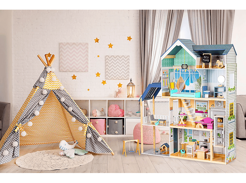 Casa de muñecas - Northio 74887, 21 cm, 3 año(s)