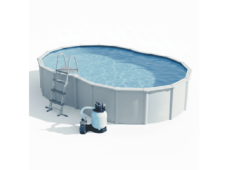 Piscina de acero - Gre Varadero 500X340, Blanco