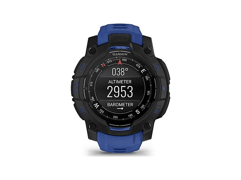 Smartwatch - Garmin Instinct 3, Aluminio, Polímero reforzado con fibra de vidrio (GFRP, Glass Fiber Reinforced Polymer), BLACK