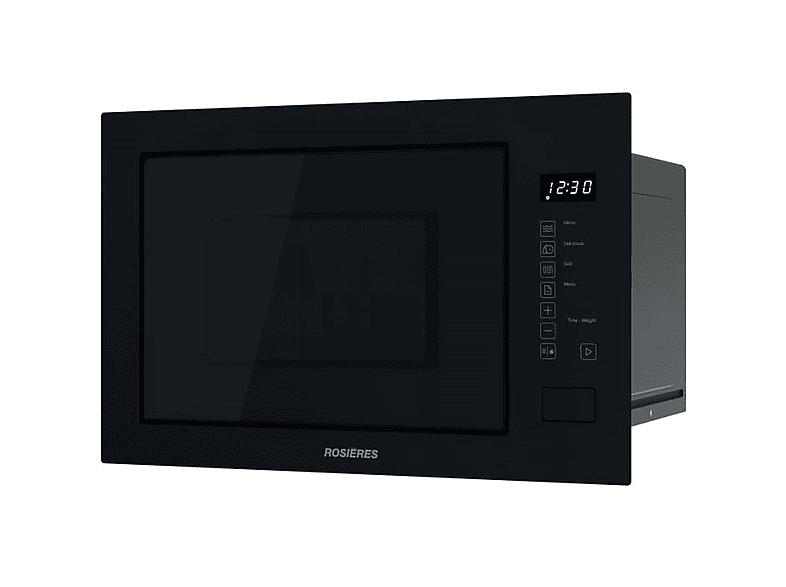 Microondas - Rosieres RO38FL7N25LWB, 220 V, 28 l, Negro