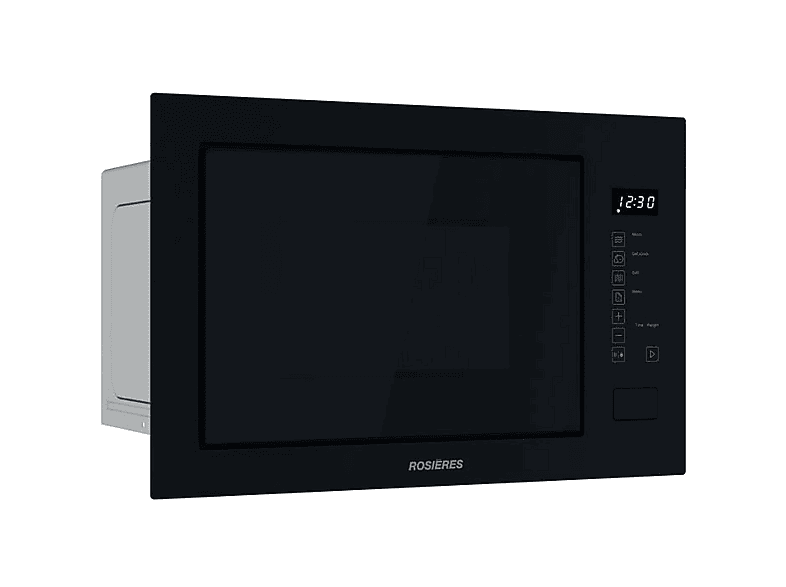 Microondas - Rosieres RO38FL7N25LWB, 220 V, 28 l, Negro
