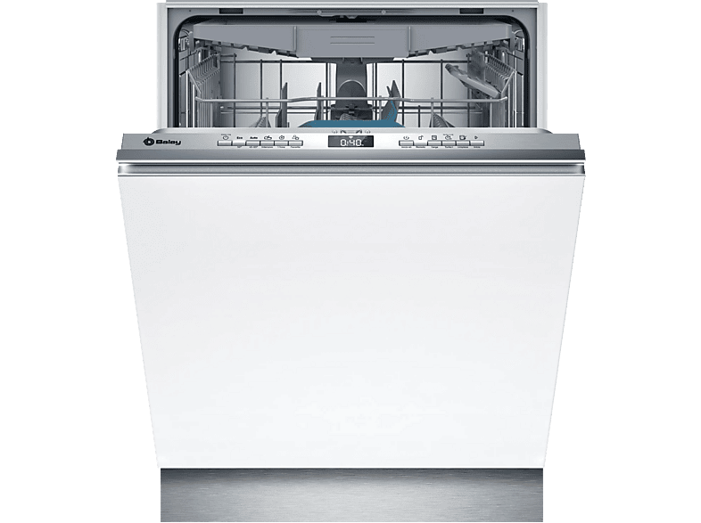 Lavavajillas integrable 60 cm - Balay 3VH5332DP, 14 servicios, 5 programas, 60 cm, Acero inoxidable
