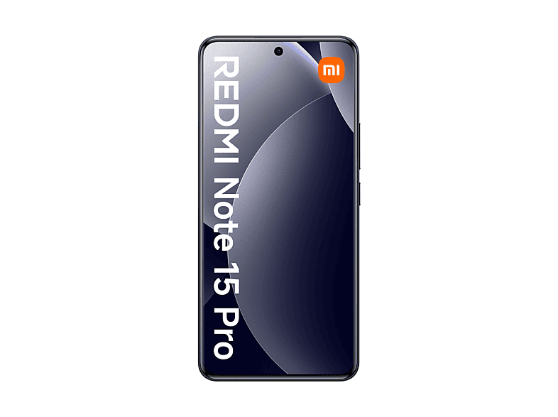 Smartphone - Xiaomi Redmi Note 15 Pro 4G, Negro, Móvil Android, 512 GB, 12 GB RAM, 6,77 ", Mediatek Helio G200 Ultra (6 nm), 6500 mAh